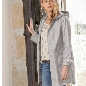 Eileen Fisher hooded utility jacket small